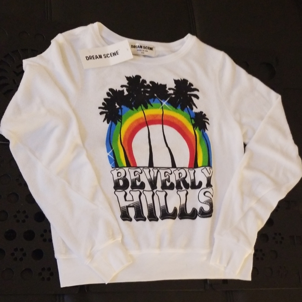 NWT Wildfox Dream Scene Beverly Hills Sweatshirt